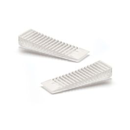 Rei 7-670.80 Pack 2 Cuñas Niveladoras Multiuso Plástico Transparente