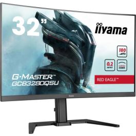 Iiyama GCB3280QSU-B2 Monitor Gaming 32" Curvo VA 2560x1440 180Hz 0.2ms HDR Altavoces USB 3.2 Gen 1 Iiyama GCB3280QSU-B2 Monitor Gaming 32" Curvo VA 2560x1440 180Hz 0.2ms HDR Altavoces USB 3.2 Gen 1