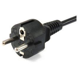 EQUIP Cable de Corriente Schuko a C5 3m 112151 Negro PVC H05VV-F3G 250V 2.5A