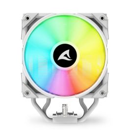 Sharkoon A40 RGB Refrigerador de aire para CPU 12 cm Blanco con Iluminación RGB