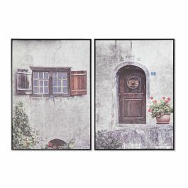 Cuadro Cottage DKD Home Decor Gris Beige 2.8 x 70 x 50 cm (2 Unidades) Precio: 21.95000016. SKU: B1698AY9Z6