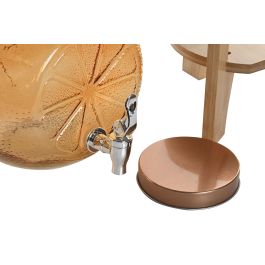 Dispensador Bebidas Basicos DKD Home Decor Naranja 17.5 x 24 x 24 cm Dispensador Bebidas Basicos DKD Home Decor Naranja 17.5 x 24 x 24 cm
