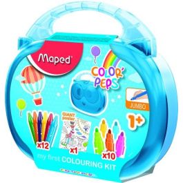 Maletin Maped Coloreado Early Age 10X Rotuladores Jumbo 12 Ceras Jumbo 1X Poster Gigante Precio: 12.50000059. SKU: B1B5PNW5YN