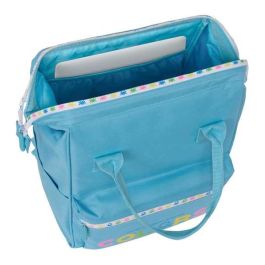 Mochila para Portátil Benetton Spring Azul cielo 27 x 40 x 19 cm Mochila para Portátil Benetton Spring Azul cielo 27 x 40 x 19 cm