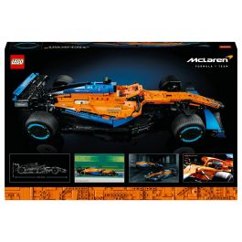 Lego 42141 Technic The McLaren Formula 1 2022 Race Car, modelo a escala F1, kit de construcción para adultos