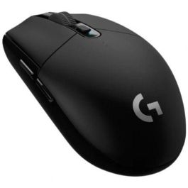 Logitech 910-005282 Ratón Gaming Inalámbrico G305 Lightspeed con Sensor HERO, 12000 DPI, 250h batería, 99g y 6 botones, Negro Logitech 910-005282 Ratón Gaming Inalámbrico G305 Lightspeed con Sensor HERO, 12000 DPI, 250h batería, 99g y 6 botones, Negro