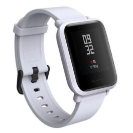 RELOJ INTELIGENTE HUAMI AMAZFIT BIP WHITE CLOUD - PANTALLA 3.25CM - BT - SENSOR FRECUENCIA CARDIACA - GPS - IP68 - BAT. 200MAH