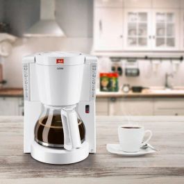 Melitta 1011-01 Cafetera de Goteo Look IV Blanca para Café Molido