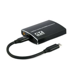 Cable USB-C a HDMI GEMBIRD A-CM-HDMIF2-01 Negro Precio: 37.6899996. SKU: S5616525