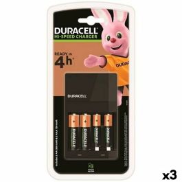 Cargador + Pilas Recargables DURACELL (3 Unidades) Precio: 66.50000038. SKU: B1CSZD5ERC