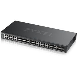 Zyxel GS2220-50-EU0101F Switch Gestionado L2 Gigabit Ethernet 44 Puertos RJ45 4 SFP Montaje Rack 100 Gbit/s Negro