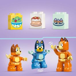Lego 10459 DUPLO Casa Familiar de Bluey y Juego de Memoria - Juguete de Construcción Creativo para Niños de 3 Años