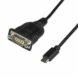 Adaptador USB a RS232 Startech ICUSB232C Negro 0,4 m Adaptador USB a RS232 Startech ICUSB232C Negro 0,4 m