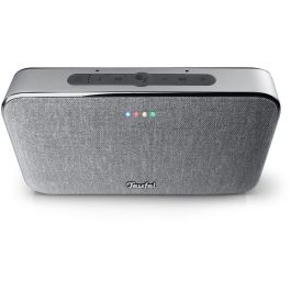 Teufel MOTIV GO VOICE Altavoz Wi-Fi Bluetooth Inalámbrico Portátil, Color Plata Blanco