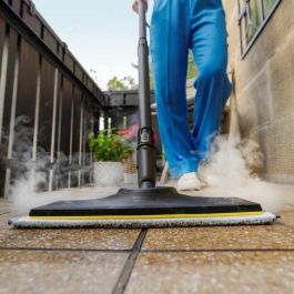 Karcher Kit de 2 mopas abrasivas de microfibra para boquilla de suelo EasyFix (1 abrasiva, 1 muy abrasiva) KAR4066529041623