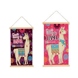 Lienzo Pergamino Llama Surtidos 33X54Cm Giftdecor (24 Unidades) Precio: 68.4999997. SKU: B1ABJKGAEW