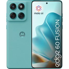 Motorola edge 60 fusion 256GB 8GB RAM 5G 6.67" P-OLED 120Hz 50MP Cámara 5200mAh IP68 Turquesa