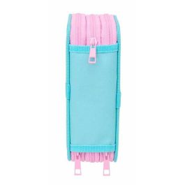 Safta Plumier Triple Gabby's Dollhouse 37 Piezas, Estuche Escolar 12.5x19.5x5.5cm, Edad 3+ Años