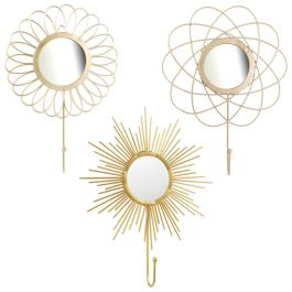 Colgador Decorativo Con Espejo Home Deco Factory Colgador Decorativo Con Espejo Home Deco Factory