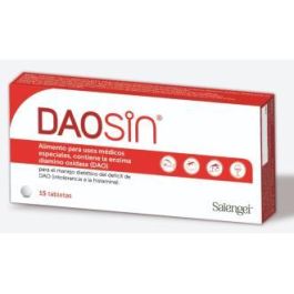 Daosin 15 Comprimidos, Manejo Dietético del Déficit de la Enzima Diamino Oxidasa (DAO) para Histamina Precio: 15.4999999. SKU: B1BJADQ4S7