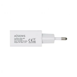 Aisens Cargador USB 10W 5V-2A Blanco