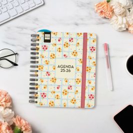Finocam Agenda Docente Magistral Design Espiral Doble 4º Svh Flowers 2025-2026, Papel Reciclado, A5 Finocam Agenda Docente Magistral Design Espiral Doble 4º Svh Flowers 2025-2026, Papel Reciclado, A5