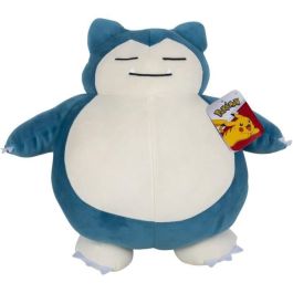 Peluche - BANDAI - Pokémon Snorlax (Snorlax) - 40 cm, suave y esponjoso Peluche - BANDAI - Pokémon Snorlax (Snorlax) - 40 cm, suave y esponjoso