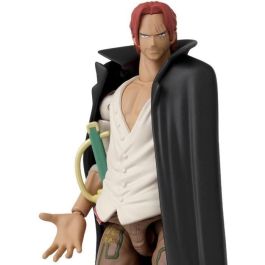 Bandai 36935 Figura de Acción Coleccionable Anime Heroes One Piece Shanks "Le Roux" 17 cm con 16 Puntos de Articulación