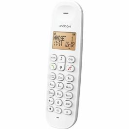 Logicom LOG3483071500094 Teléfono Fijo Inalámbrico DECT ILOA 150 SOLO Blanco Sin Contestador Automático