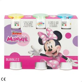 Juego de Pompas de Jabón Minnie Mouse 3,8 x 11,5 x 3,8 cm (24 Unidades)