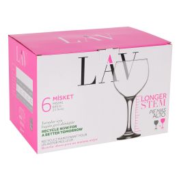 Set de 6 Copas Combinadas 645 cc Misket - Lav (4 Cajas) Set de 6 Copas Combinadas 645 cc Misket - Lav (4 Cajas)