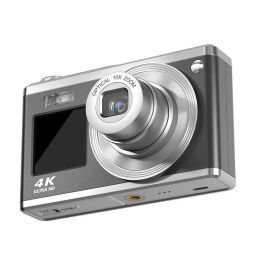 AgfaPhoto DC9200 Cámara Digital Compacta Multifunción Realishot 24MP 4K Video, Zoom Óptico 10x, Sensor CMOS, Negra