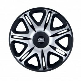 Tapacubos OMP Ghost Speed Negro Plateado 15" (4 uds) Tapacubos OMP Ghost Speed Negro Plateado 15" (4 uds)