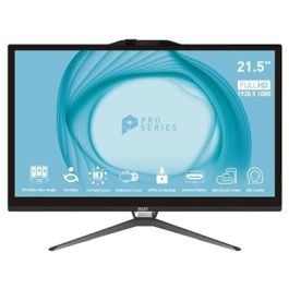 MSI Ordenador All In One AIO PRO AP222T-208ES Intel i3-13100 8GB 256GB W11H 22" Táctil