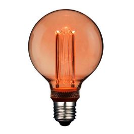 Fbright Bombilla LED G95 Globo E27 4W 200lm 1800K Luz Cálida Decorativa Vintage Cristal Tallado Ámbar Ø95x145mm Precio: 11.99000011. SKU: B1JFG964ZX