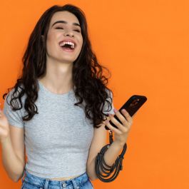 Cordón para Teléfono Móvil Muvit for Change Negro