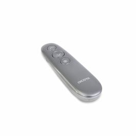 Dicota D32058 Wireless Virtual Presenter RF USB - Puntero láser y mando a distancia con temporizador - Gris