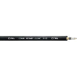 Cordial Bobina de Cable de Instrumento 1 x 0,22 mm² Doble Blindaje