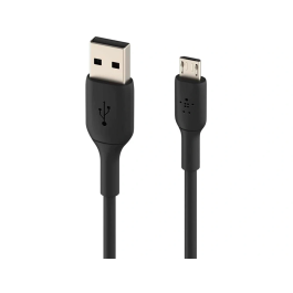 Belkin CAB005BT1MBK Cable USB-A a Micro-USB, 1m, Negro