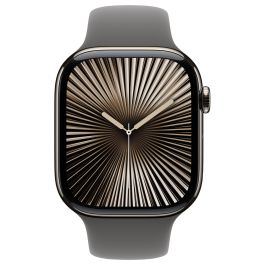 Apple Watch Series 10 GPS + Cellular 46mm Natural Titanium Case with Stone Grey Sport Band - M/L Reloj Inteligente