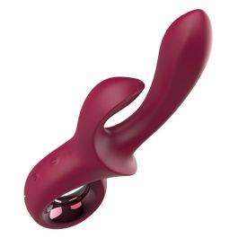 Vibrador Doble Estimulación Dream Toys Glam Rojo