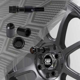 Tuerca OMP OMPS09731201 M12 x 1,25 4 uds Negro Tuerca OMP OMPS09731201 M12 x 1,25 4 uds Negro