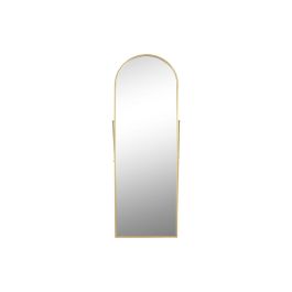 DKD Home Decor Espejo Vestidor de Pared Glam Dorado 150x50 cm Hierro y Cristal