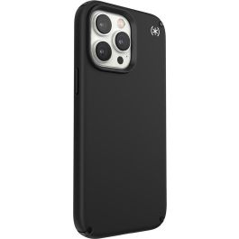 Speck Presidio 2 Pro Funda MagSafe compatible para iPhone 14 Pro Max, Protección Caídas 4m, Acabado Suave Mate, Microban, Negro