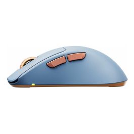Cherry XTRFY M64 Ratón Inalámbrico, RF Inalámbrico, 26000 DPI, Azul