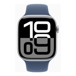 Apple Watch Series 10 Smartwatch A3003 Correa Deportiva Denim Color Plata 46mm