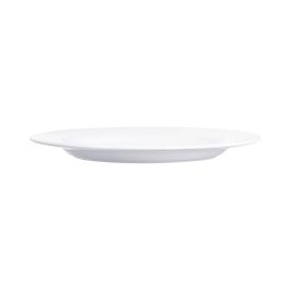 Arcoroc Set 6 Platos Llanos Intensity White de Vidrio Templado Blanco 24 cm