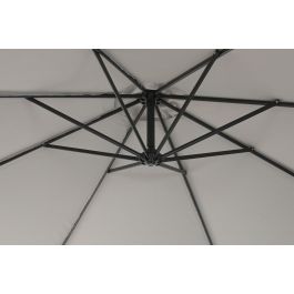 DKD Home Decor Parasol Terraza Y Jardin Gris 350 x 250 x 300 cm