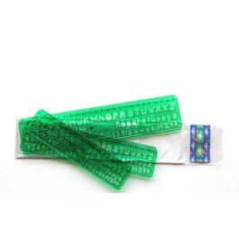 Domingo Ferrer Normógrafo escolar plástico verde, juego de 3 unidades, rotulación 6, 8 y 10 mm Precio: 35.50000003. SKU: B16GVGDFNQ