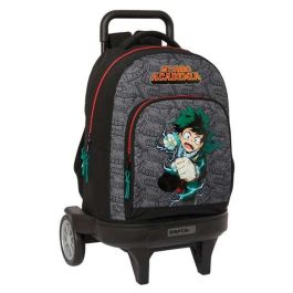 Mochila Safta Grande Con Ruedas Compact Evolution Extraible My Hero Academia 220x330x450 mm